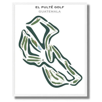 El Pulté Golf, Guatemala - Printed Golf Courses