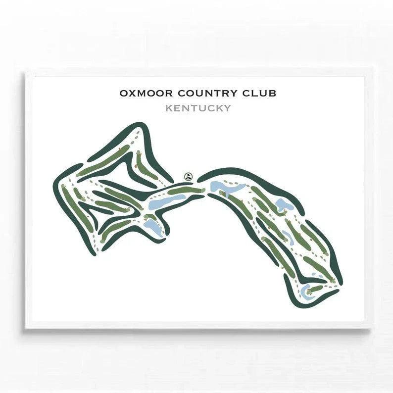 Oxmoor Country Club, Kentucky - Printed Golf Courses