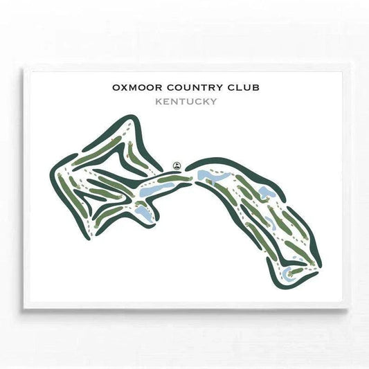 Oxmoor Country Club, Kentucky - Printed Golf Courses