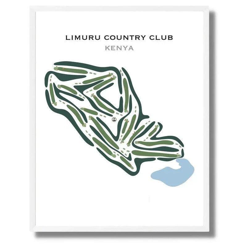 Limuru Country Club, Kenya - Printed Golf Courses