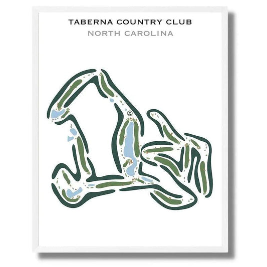 Taberna Country Club, North Carolina - Printed Golf Courses