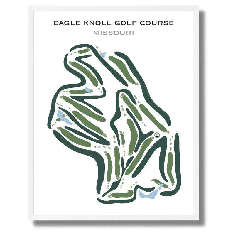 Eagle Knoll Golf Course, Missouri - Printed Golf Courses