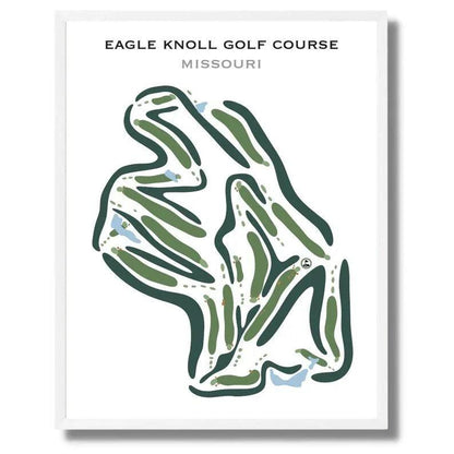 Eagle Knoll Golf Course, Missouri - Printed Golf Courses