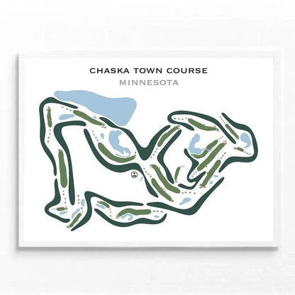 Chaska Town Course, Minnesota - Printed Golf Courses