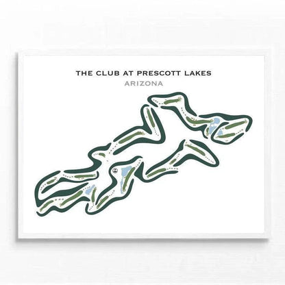 The Club at Prescott Lakes, Arizona - Printed Golf Courses