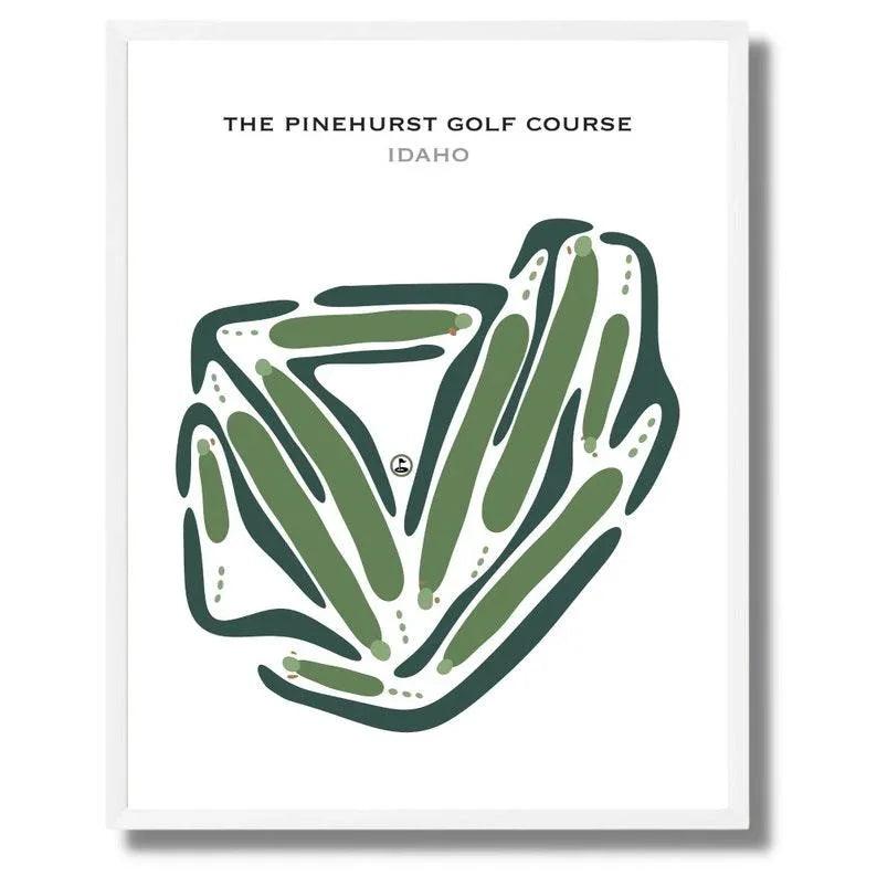 The Pinehurst Golf Course, Idaho - Printed Golf Courses