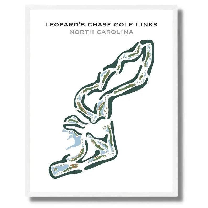 Leopard's Chase Golf Links, North Carolina - Printed Golf Courses