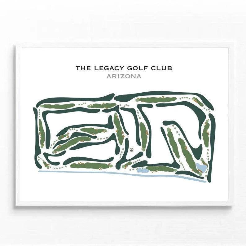 The Legacy Golf Club, Arizona - Printed Golf Courses