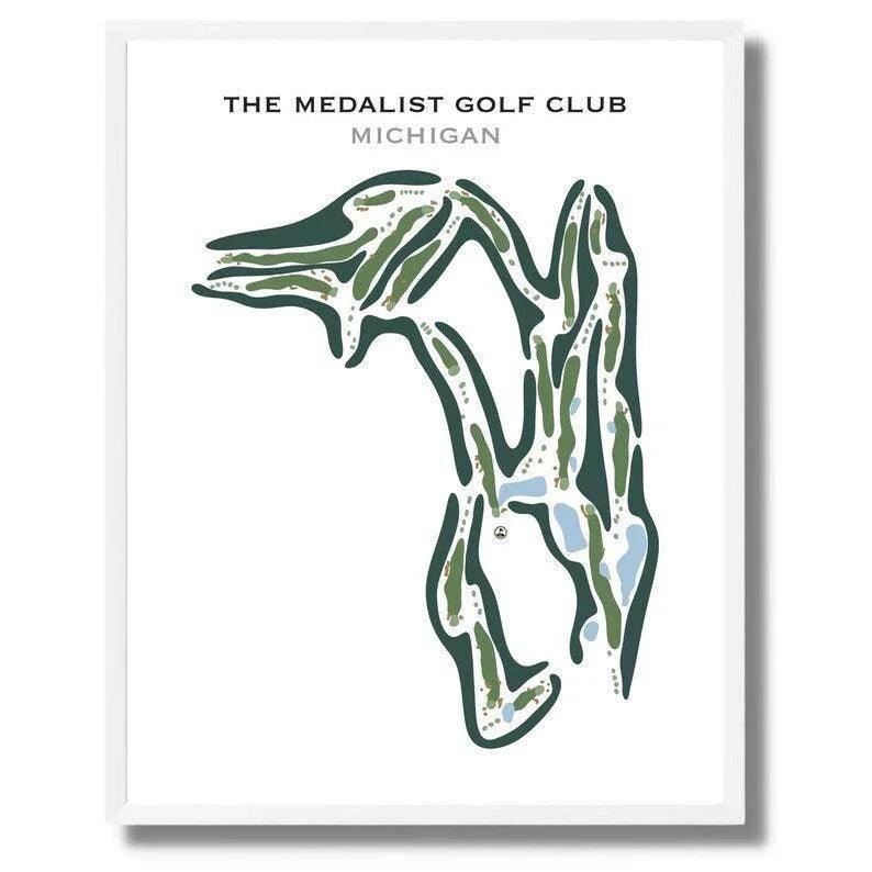 The Medalist Golf Club, Michigan - Printed Golf Courses