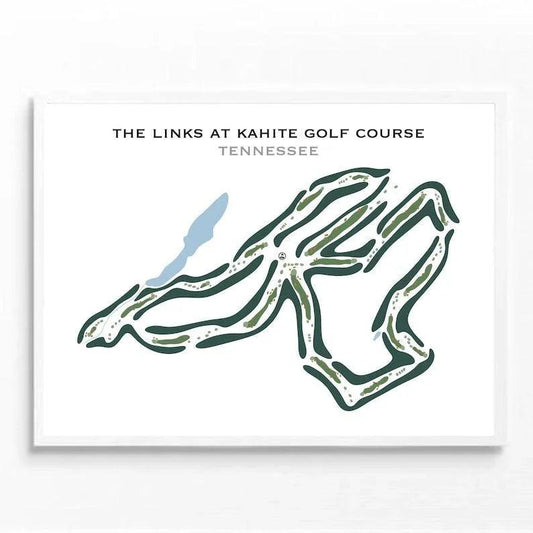 The Links at Kahite, Tennessee - Printed Golf Courses