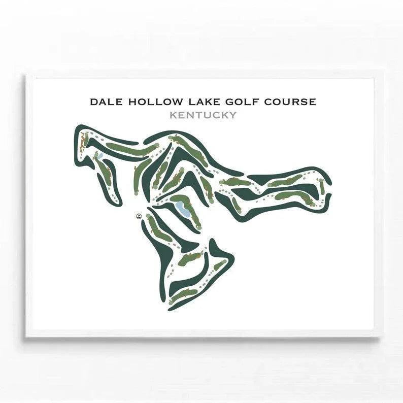 Dale Hollow Lake Golf Course, Kentucky - Printed Golf Courses