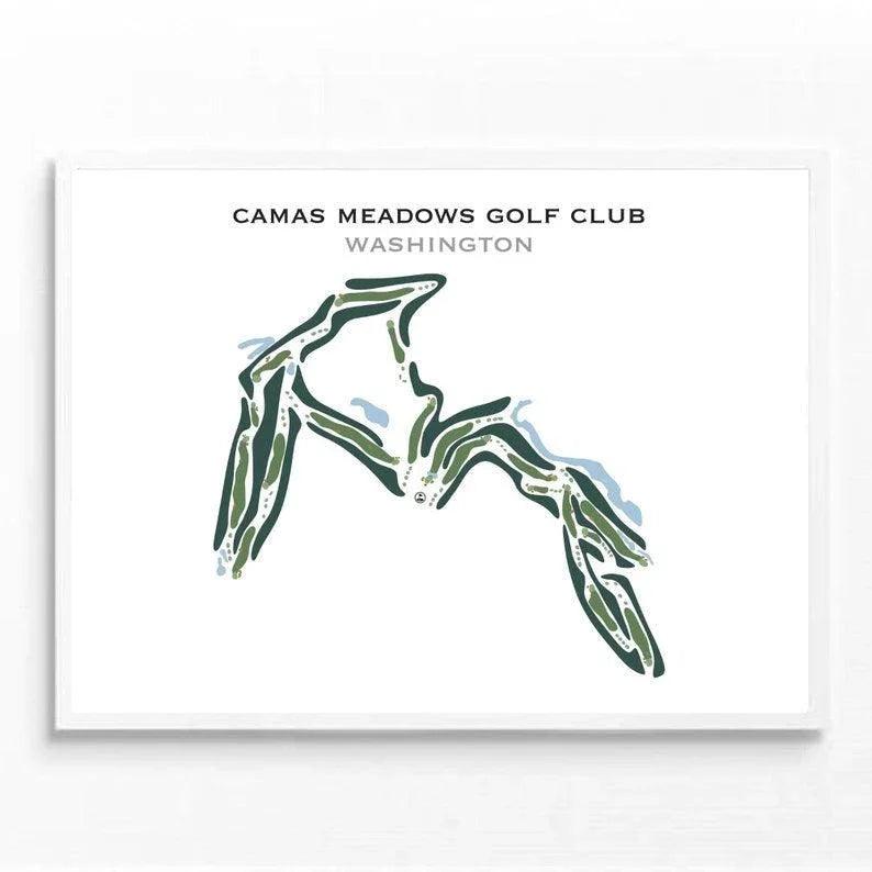 Camas Meadows Golf Club, Washington - Printed Golf Courses