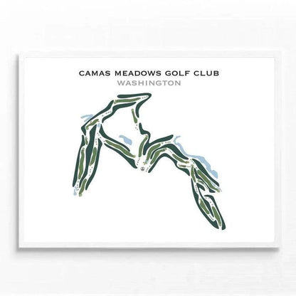 Camas Meadows Golf Club, Washington - Printed Golf Courses