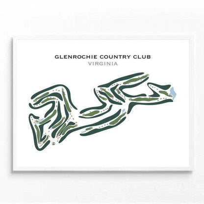 Glenrochie Country Club, Virginia - Printed Golf Courses