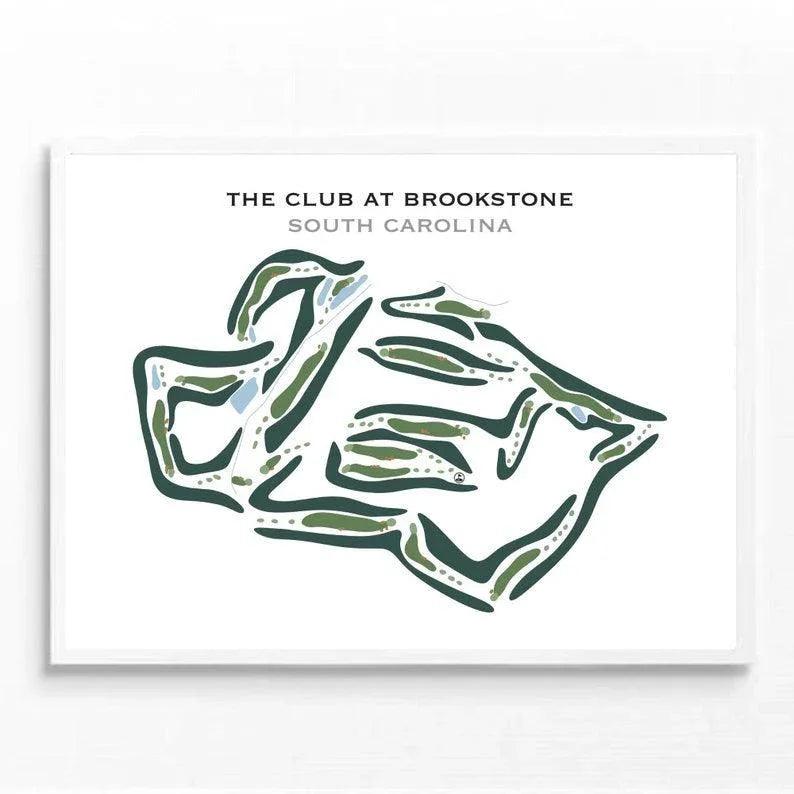 The Club at Brookstone, South Carolina - Printed Golf Courses