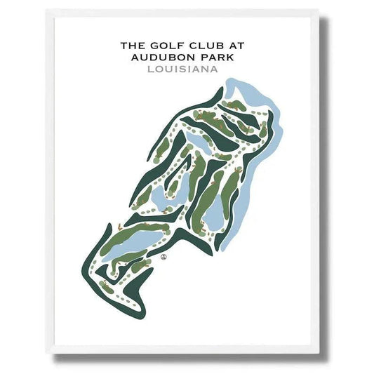 The Golf Club at Audubon Park, Louisiana - Printed Golf Courses