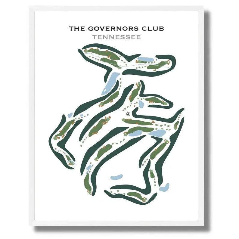 The Governors Club, Tennessee - Printed Golf Courses