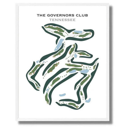 The Governors Club, Tennessee - Printed Golf Courses