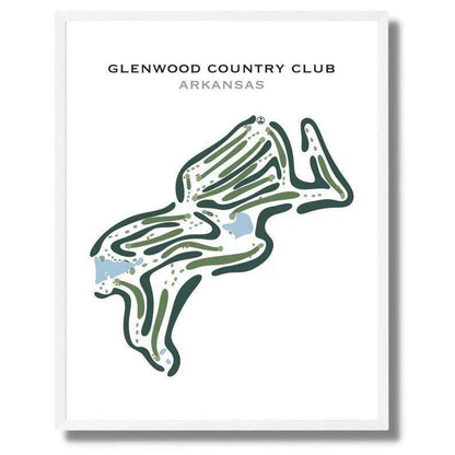 Glenwood Country Club, Arkansas - Printed Golf Courses