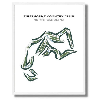 Firethorne Country Club, North Carolina - Printed Golf Courses