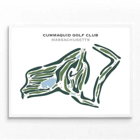 Cummaquid Golf Club, Massachusetts - Printed Golf Courses