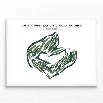 Smithtown Landing Golf Course, New York - Printed Golf Courses