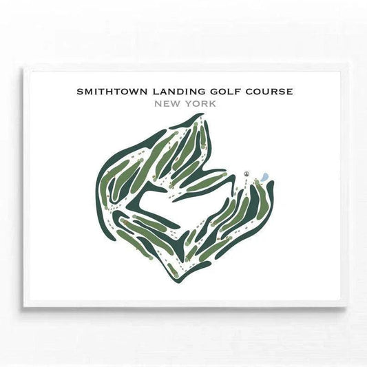 Smithtown Landing Golf Course, New York - Printed Golf Courses