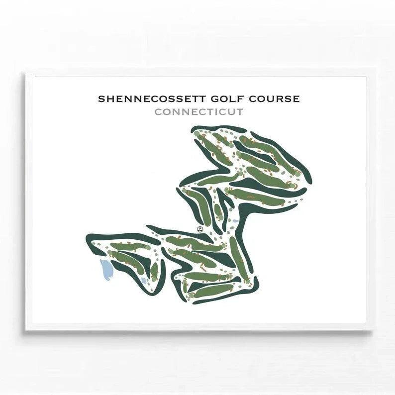 Shennecossett Golf Course, Connecticut - Printed Golf Courses