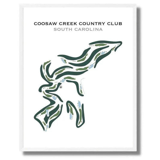 Coosaw Creek Country Club, South Carolina - Printed Golf Courses