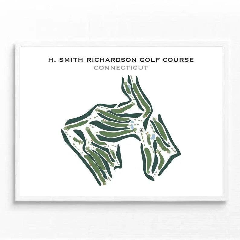 H. Smith Richardson Golf Course, Connecticut - Printed Golf Courses