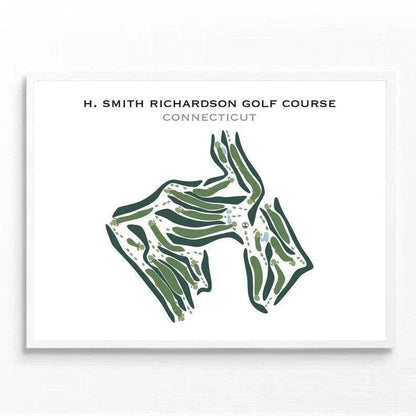 H. Smith Richardson Golf Course, Connecticut - Printed Golf Courses