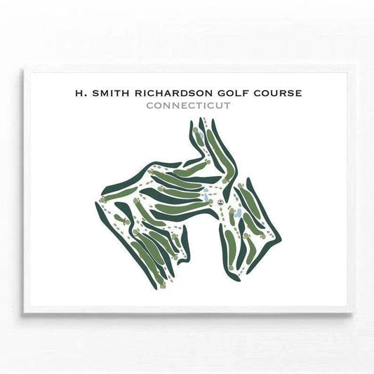 H. Smith Richardson Golf Course, Connecticut - Printed Golf Courses