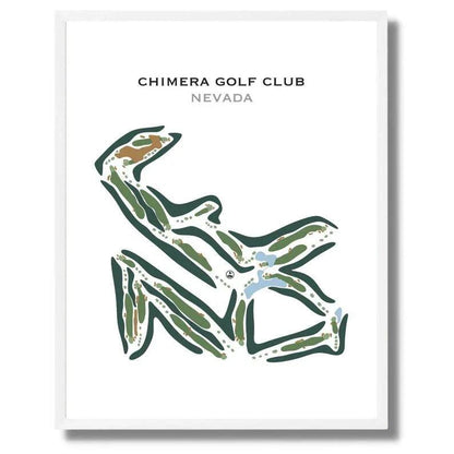 Chimera Golf Club, Nevada - Printed Golf Courses