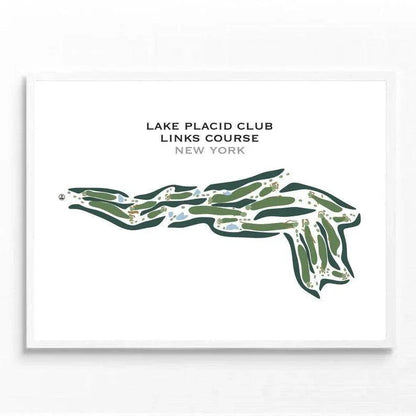 Lake Placid Club Links Course, New York - Printed Golf Courses