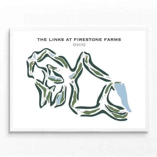 The Links at Firestone Farms, Ohio - Printed Golf Courses