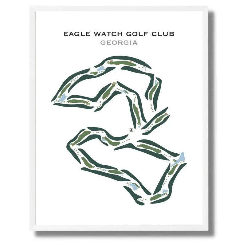 Eagle Watch Golf Club, Georgia - Printed Golf Courses