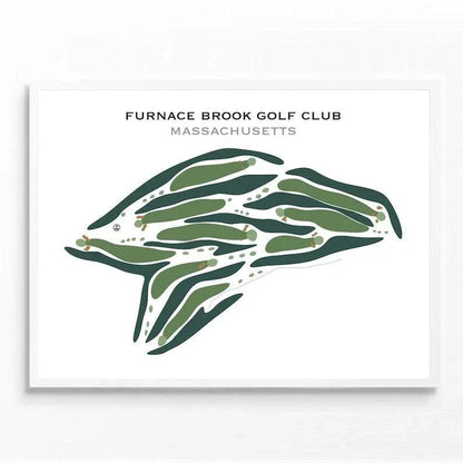 Furnace Brook Golf Club, Massachusetts - Printed Golf Courses