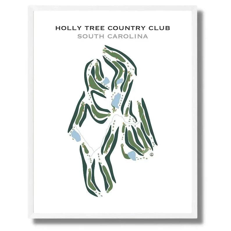 Holly Tree Country Club, South Carolina - Printed Golf Courses