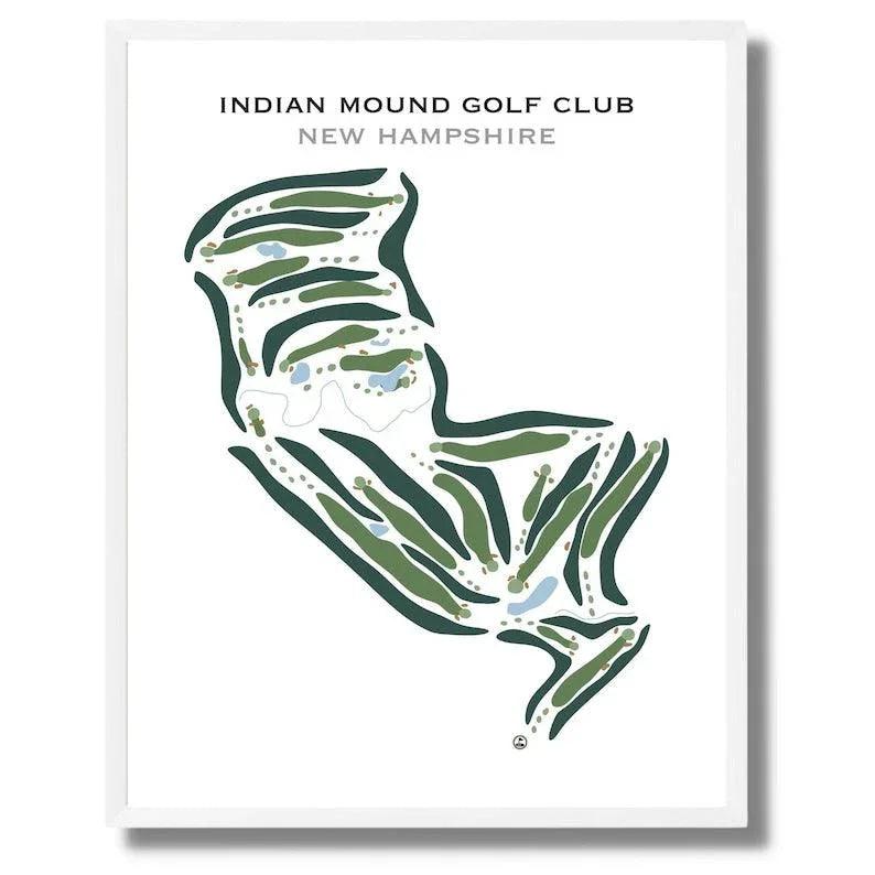 Indian Mound Golf Club, New Hampshire - Printed Golf Courses