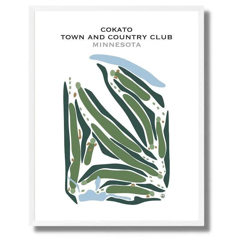 Cokato Town & Country Club, Minnesota - Printed Golf Courses