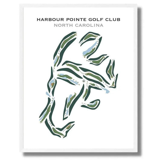 Harbour Pointe Golf Club, North Carolina - Printed Golf Courses