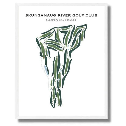 Skungamaug River Golf Club, Connecticut - Printed Golf Courses