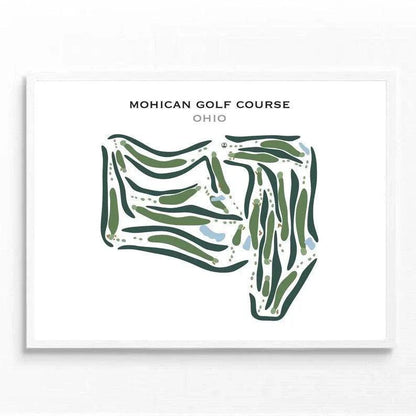Mohican Golf Course, Ohio - Printed Golf Courses