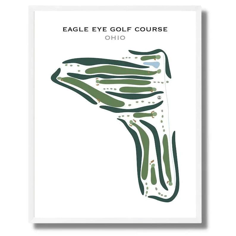Eagle Eye Golf Course, Ohio - Printed Golf Courses