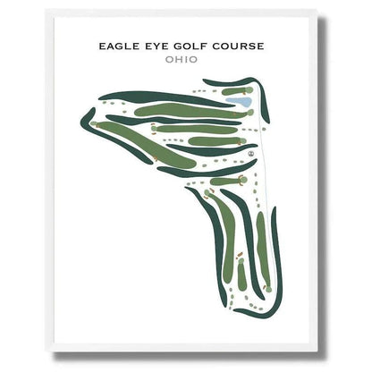 Eagle Eye Golf Course, Ohio - Printed Golf Courses