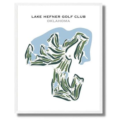 Lake Hefner Golf Club, Oklahoma - Printed Golf Courses