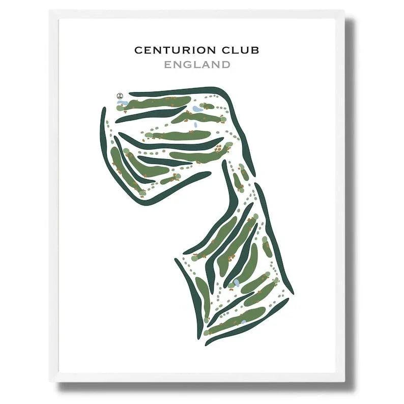 Centurion Club, England - Printed Golf Courses