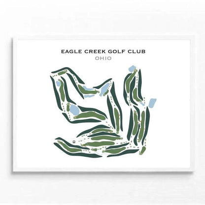 Eagle Creek Golf Club, Ohio - Printed Golf Courses
