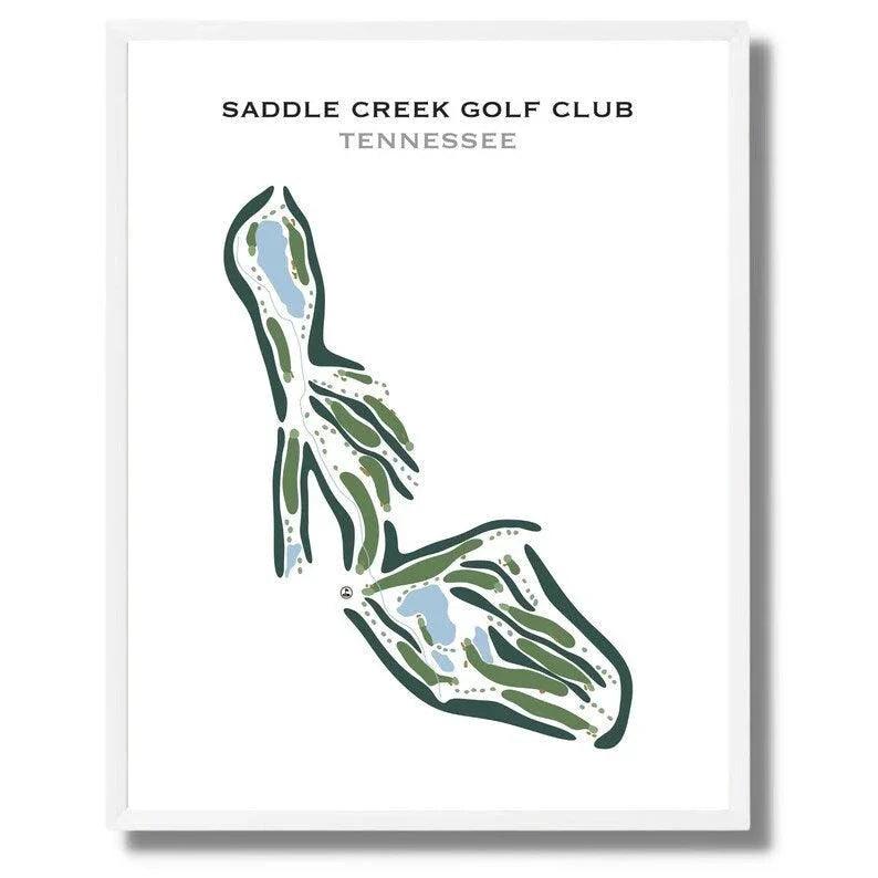Saddle Creek Golf Club, Tennessee - Printed Golf Courses