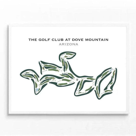 The Golf Club at Dove Mountain, Arizona - Printed Golf Courses